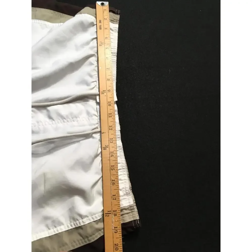 Breakwater Swim Trunks Shorts Mens tri  Pattern Mesh Lining Vintage large - Picture 3 of 7